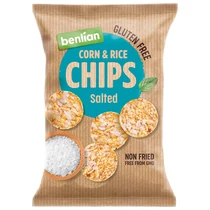 Benlian gluténmentes kuk.és barnarizs chips 50g sós