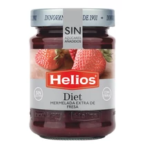 Helios Eper extradzsem édesítővel 280g