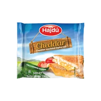 Hajdú Lapka sajt cheedar 150g/8 szelet