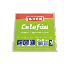 Mazzini Celofán 4 ív 40x40 cm