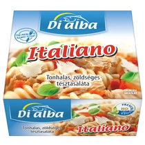 Di alba ITALIANO zöldséges-tonhalas tésztasaláta 160g