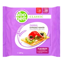 Abonett Extrudált kenyér 100g Zabos