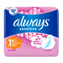 Always eü.betét 10db Ultra Sensitive Normal Plus