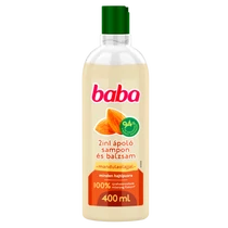 Baba sampon 400ml 2in1 minden hajtípusra mandulaol