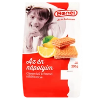Benei töltött ostya 200g citromos 648db/rkl.