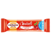 Cerbona müzliszelet 20g Piros gyümölcsös
