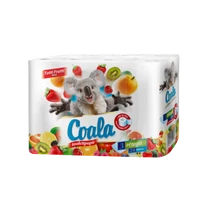 Coala toalettpapír 24 tek.3rtg. Tutti-frutti 120/rkl