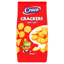 Croco  kréker 400g sós 12db/#