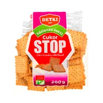 Detki Cukor Stop háztartási keksz 180g 18db/#