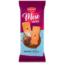 Detki Mese mézes linzer 200g félig mártva tejbev.