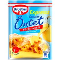 Dr.Oetker Expressz desszert-öntet 39g vanília ízű