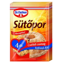 Dr.Oetker sütőpor 4x12g családi csomag