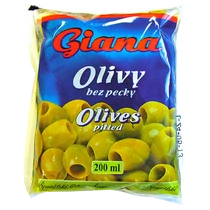 Giana Olívabogyó 200ml zöld magozott