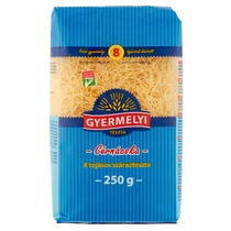 Gyermelyi tészta 250g cérnácska 8t  20db/#