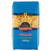 Gyermelyi tészta 250g szélesmetélt 8t  20db/#