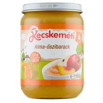 Kecskeméti bébiétel alma-öszibarack 190g