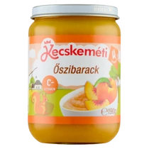 Kecskeméti bébiétel őszibarack 190g