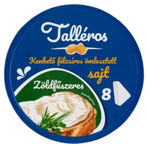 Kõrösi talléros sajt 140g zöldfûszeres