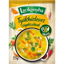 Lacikonyha leves Tyúkhús csigatésztával 55g
