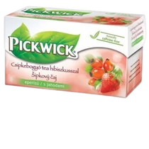 Pickwick tea 20x25g csipkebogyó-eper íz