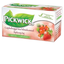 Pickwick tea 20x25g csipkebogyó-eper íz