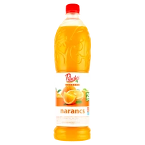 Pölöskei gyümölcsszirup 1l +25%-os Narancs ízesítésü DRS