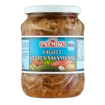 Premiko vágott vegyes savanyúság 680g/360g