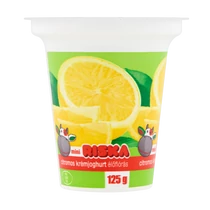 Riska krémjoghurt 125g citrom