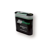 Sky green lapos félt. Elem 3R12G 4,5V  12db/#