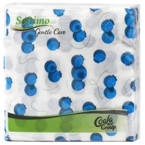 Softimo Gentle Care szalvéta 45db Áfonya 1 rtg. 34x34cm