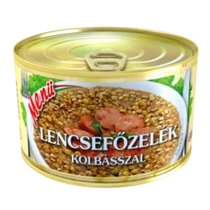 Szegedi Menü 400g Lencsefözelék Kolbásszal