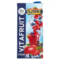 Szobi Vitafruit 1l Pirosgyümölcs mix 12%