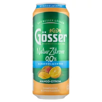 Gösser 0,5l dobozos sör Mangó-Citrom 0% DRS