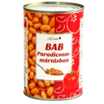 Kertike paradicsomos bab 420g
