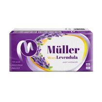 Müller Papírzs. 100db 3rtg. Méz-Levendula