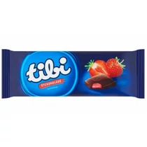 Tibi csoki 90g eperkrémes étcsokoládé