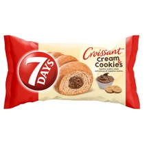 7Days Croissant 60g mogyorókrémes kekszes