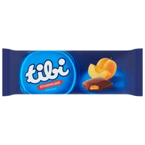 Tibi csoki 90g Kajszikrémes étcsokoládé