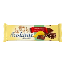 Andante 130g csokis-banános ostya