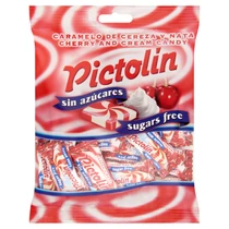 Pictolin 65g diabetikus tejszínes cukorka, cseresznye ízű