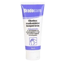 Bradocare kézápoló krém 100ml munkavédelmi, glicerines