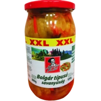 Maestro Pietro Bolgár típusú savanyúság XXL 880g/500g