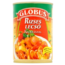 Globus rizses lecsó kolbásszal 400g