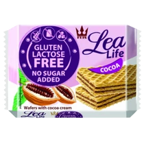K.LeaLife 95g kakaós ostya cukor, glutén, laktózmentes