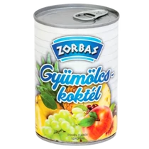 Zorbas gyümölcskoktél 410g