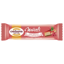 Cerbona Selection málnás sajttorta müzli szelet 20g