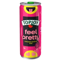 TopJoy 330ml Eper szénsavas fémdobozos