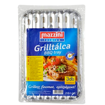 Mazzini Grilltálca 3db/csomag 34x23cm