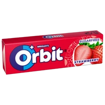 Orbit Strawberry drazsérágó 14g