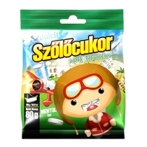 Dulcit szőlőcukor 80g mentolos